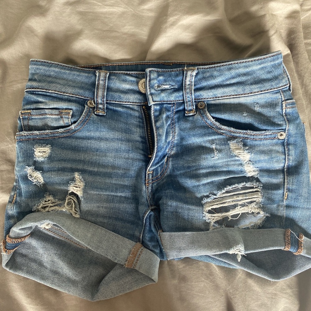 american eagle shorts size 00